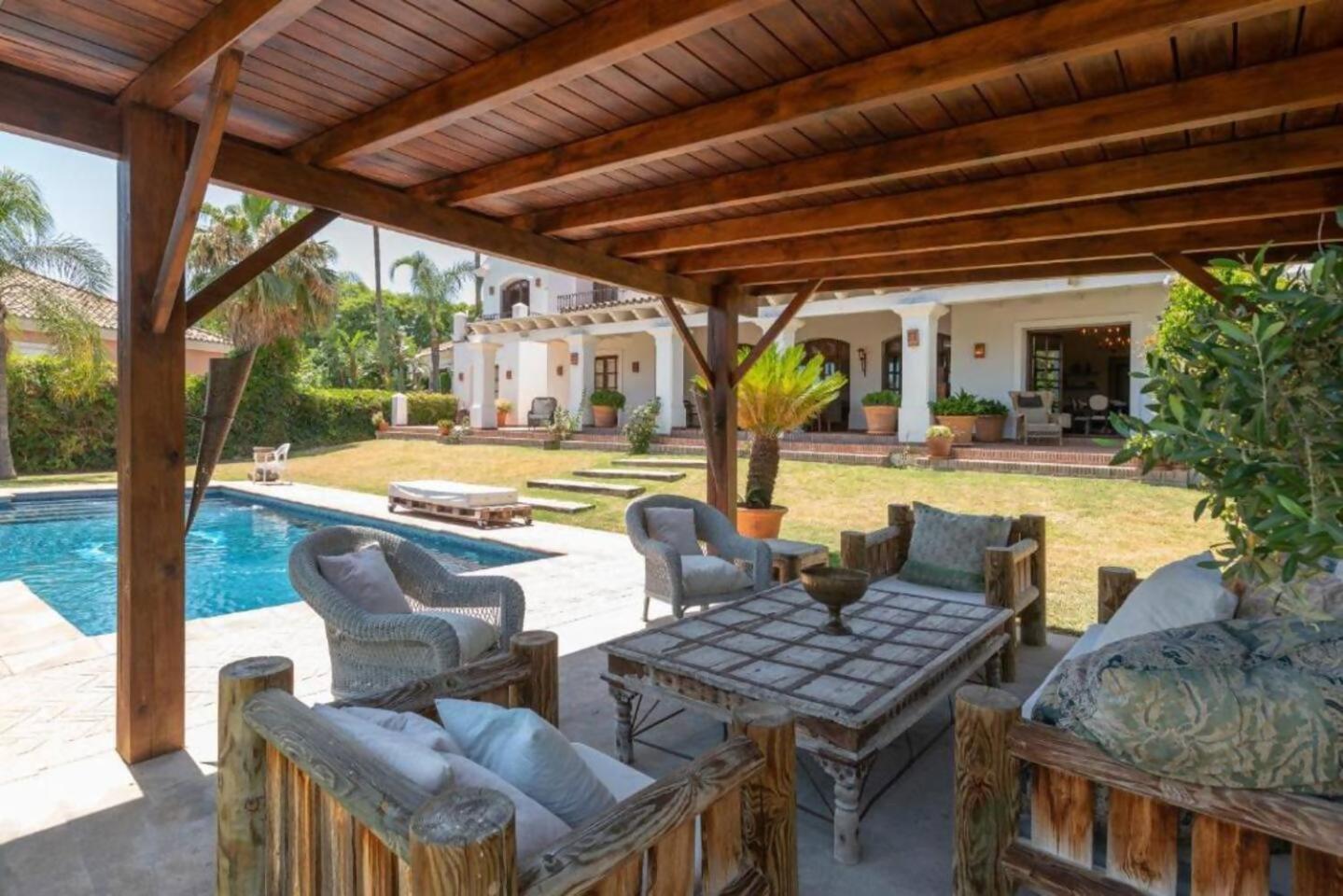 Villa Casa Sol Encantadora Villa Con Piscina Marbella Ngoại thất bức ảnh